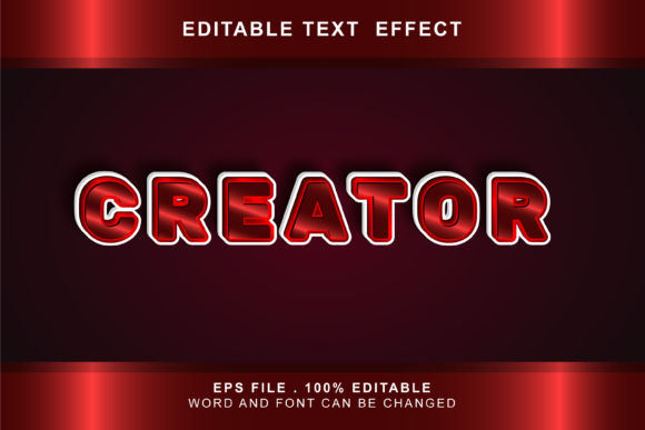 Download Creator Text Effect Editable - Effect Collection
