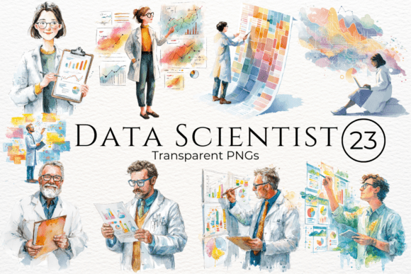 Download Data Scientist Watercolor Clipart - Watercolor Collection