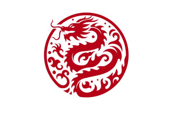 Download Chinese Dragon Circle - Premium Resources