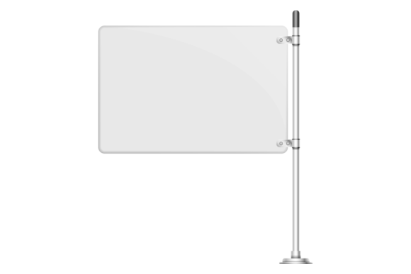 Download White Signboard. Realistic Navigation Bo - Signboard Collection