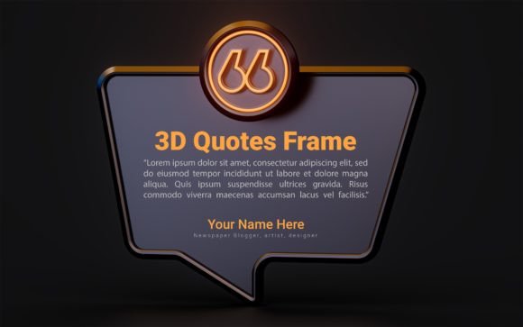 Download 3d Quote Text Box Message Head Line - Message Collection