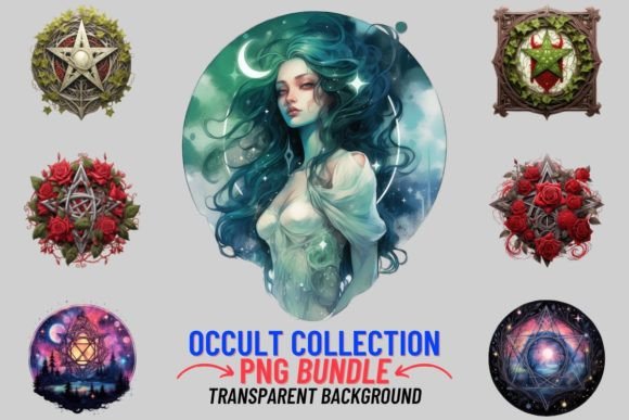 Download Watercolor Occult Collection Sublimation - Watercolor Collection