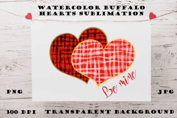 Download Valentine Watercolor Heart Sublimation - Watercolor Collection
