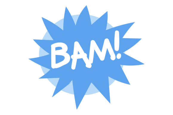 Download Bam Comic Sound Effect Bubble. Explosion - Effect Collection